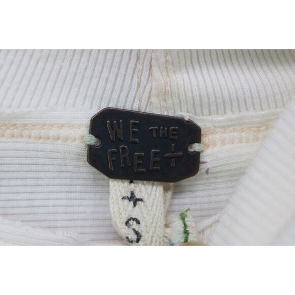 We the Free Ivory Oversized Dolman Sleeves Top-S/P-Turtleneck-Boho - Picture 5 of 9